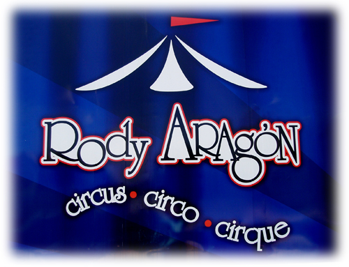 Logotipo del circo de Rody Aragón